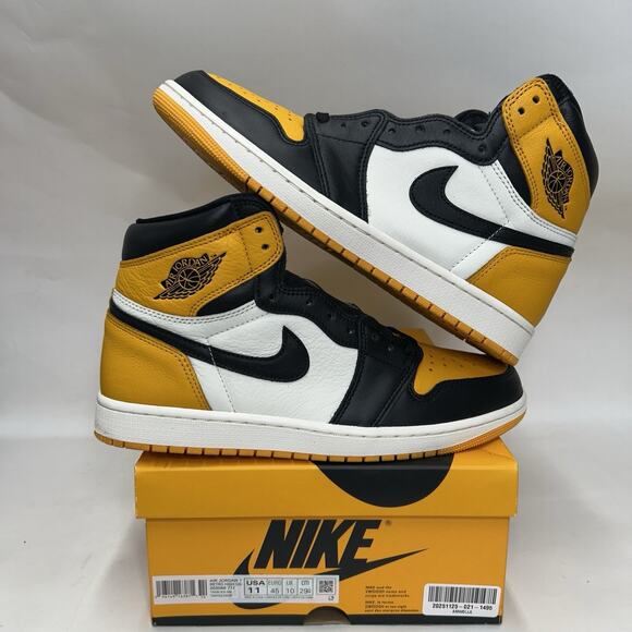 Nike Air Jordan 1 Retro High OG “Taxi/Black-Sail” 555088-711 main image 8
